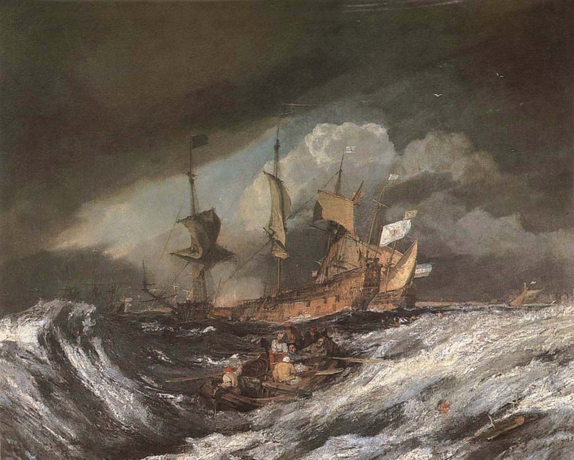 Joseph Mallord William Turner Boat and war